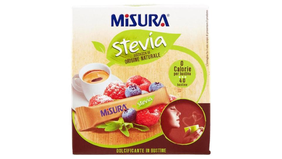 Misura Stevia Dolcificante In Bustine 40 X