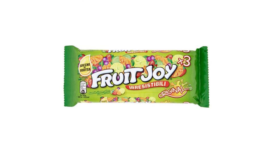 Nestlé Fruit Joy Original Caramelle Gommose Ai Gusti Di Frutta 3 Tubi Da
