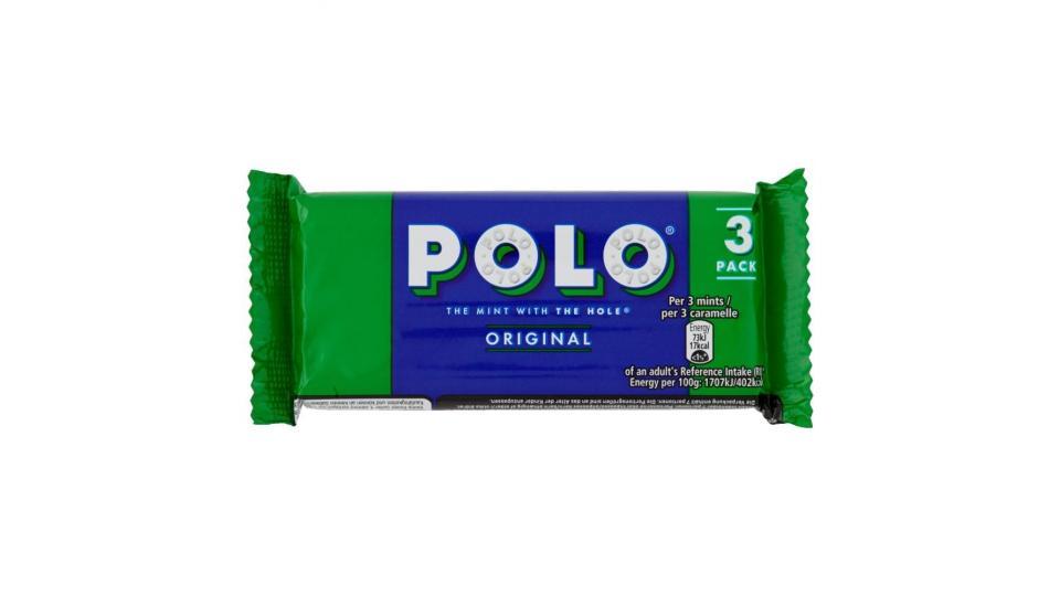 Nestlé Polo Original Caramelle Alla Menta 3 Tubi Da