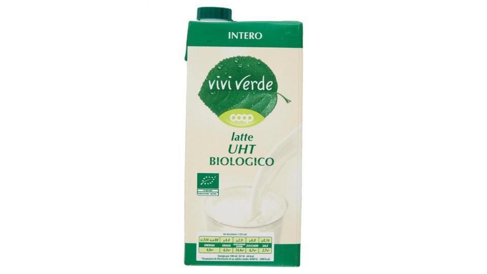 Latte Uht Biologico Intero