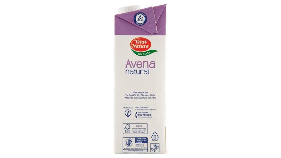 Vital Nature Biologico Bevanda Avena Natural