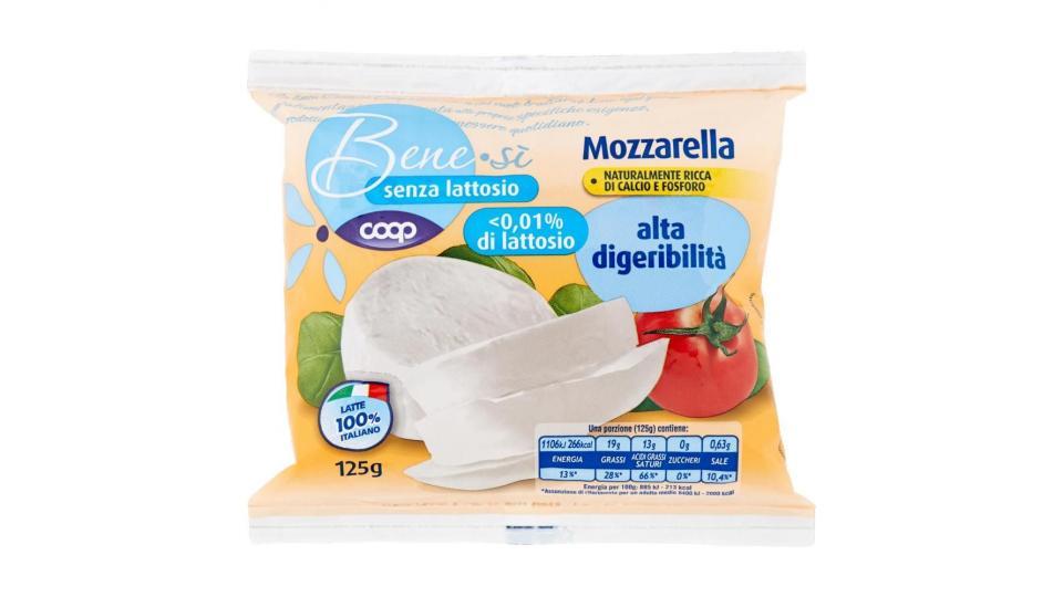 Senza Lattosio Mozzarella Alta Digeribilità