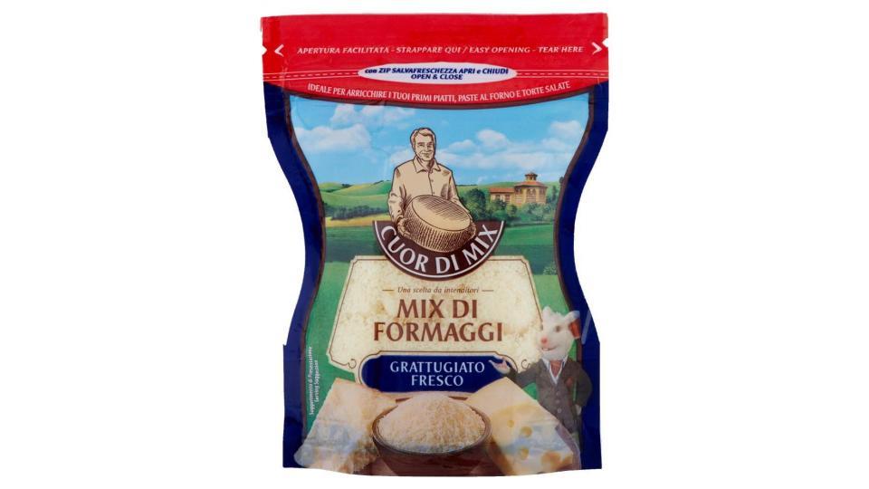 Cuor Di Mix Mix Di Formaggi Grattugiato Fresco