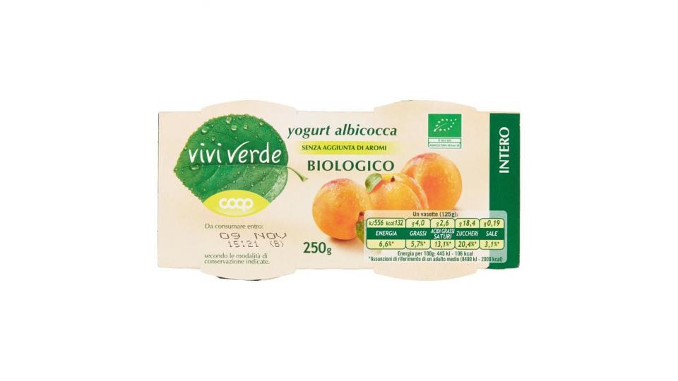 Yogurt Albicocca Biologico Intero