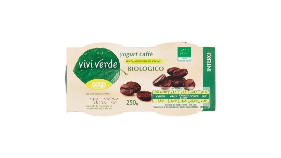 Yogurt Caffè Biologico Intero