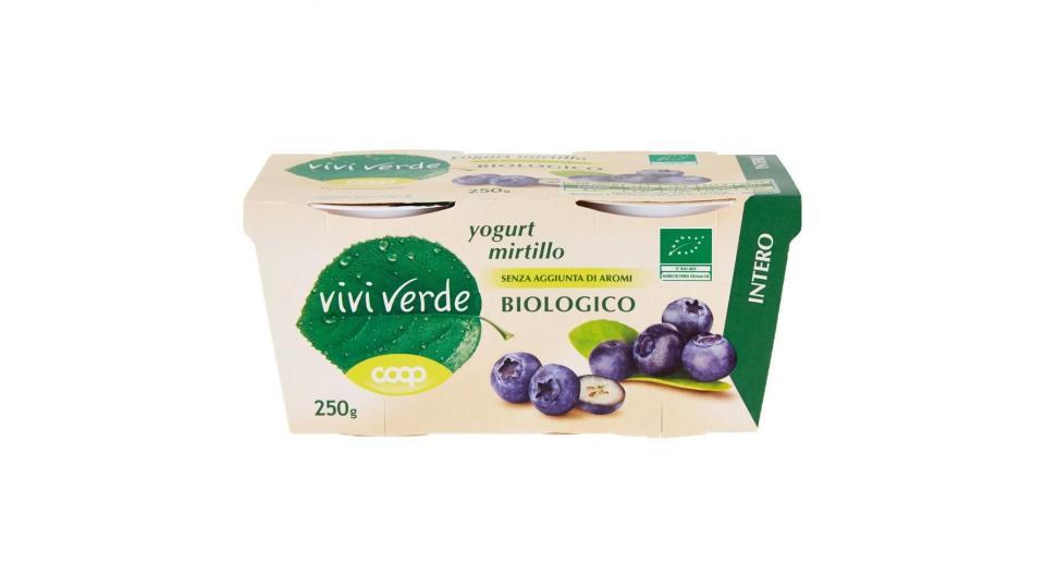 Yogurt Mirtillo Biologico Intero