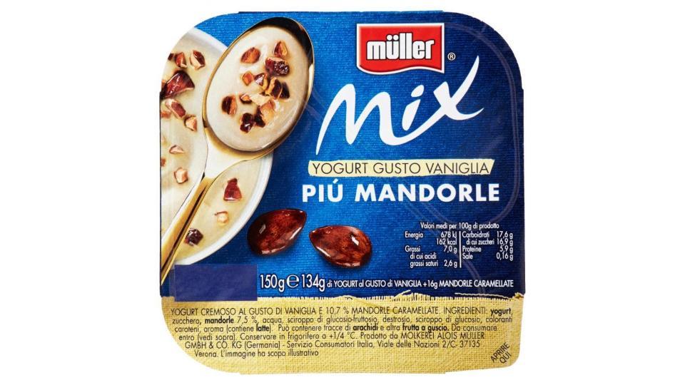 Müller Mix Yogurt Gusto Vaniglia Più Mandorle