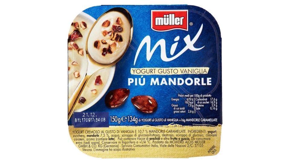 Müller Mix Yogurt Gusto Vaniglia Più Mandorle