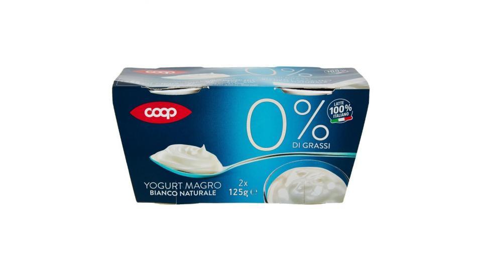 0% Di Grassi Yogurt Magro Bianco Naturale