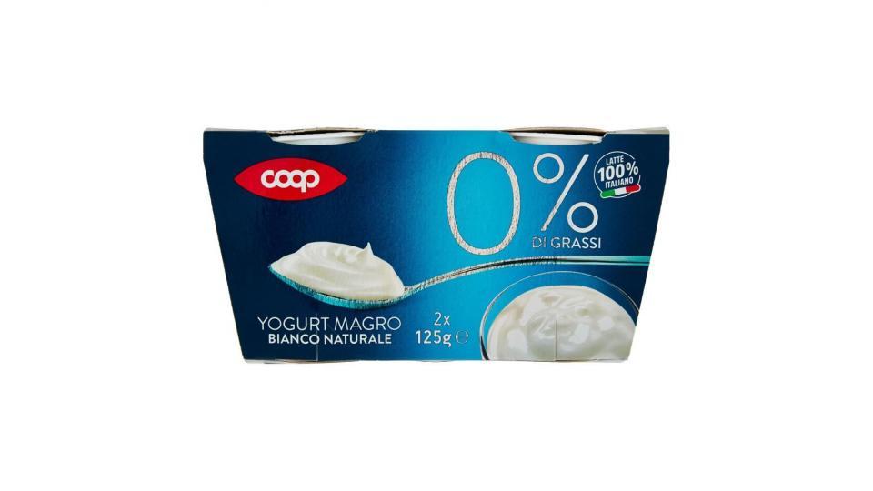 0% Di Grassi Yogurt Magro Bianco Naturale