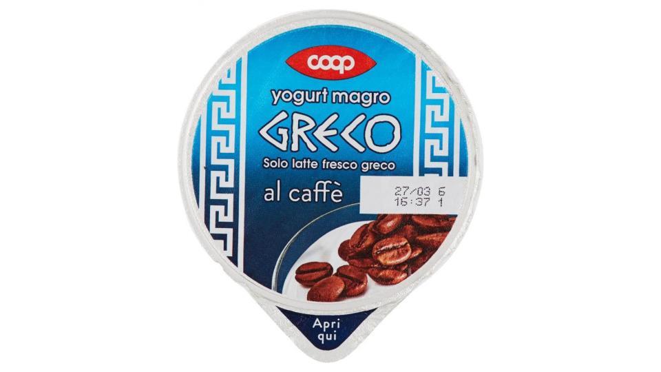 Yogurt Magro Greco Al Caffè