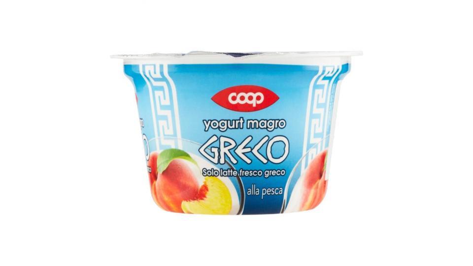 Yogurt Magro Greco Alla Pesca