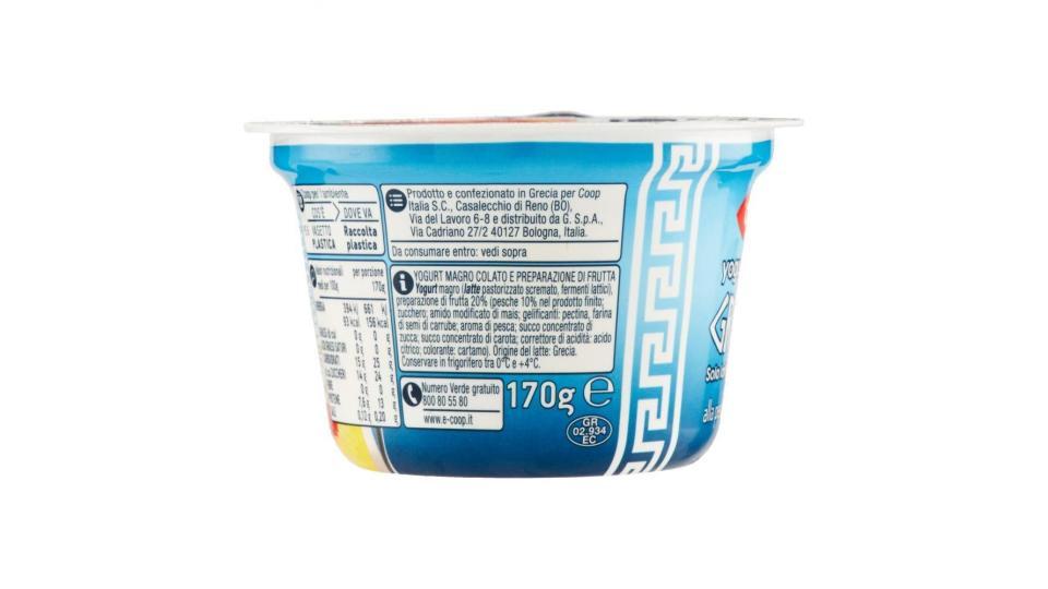 Yogurt Magro Greco Alla Pesca