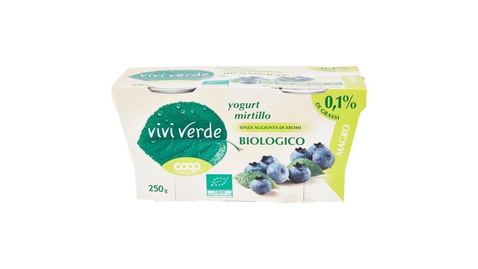 Yogurt Mirtillo Biologico Magro