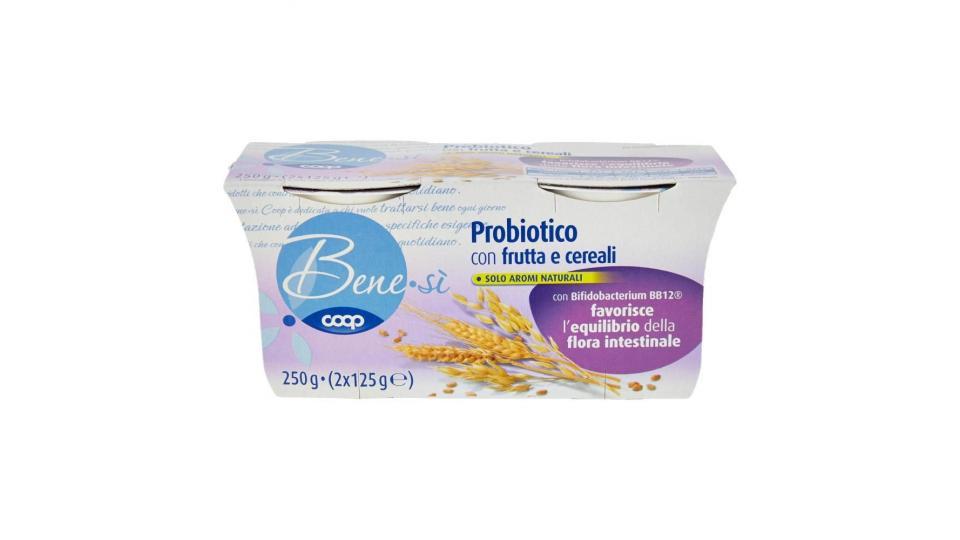 Probiotico Con Frutta E Cereali