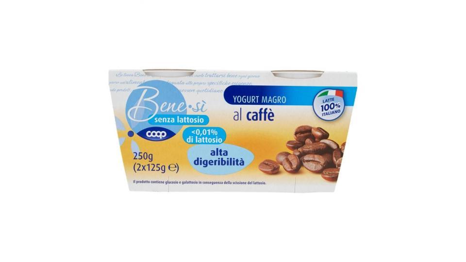 Senza Lattosio Yogurt Magro Al Caffè Alta Digeribilità