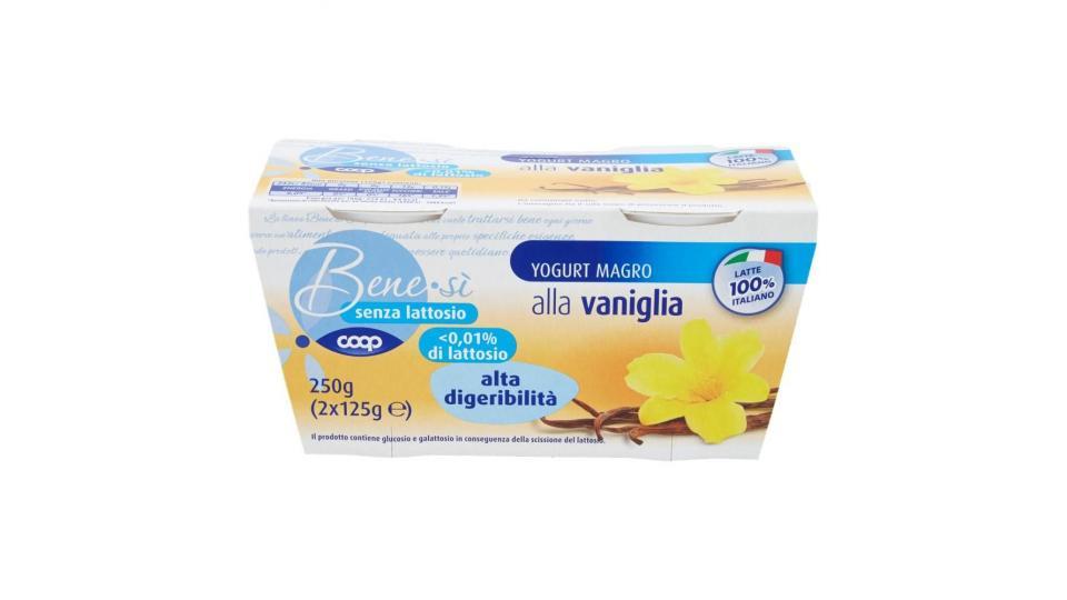 Senza Lattosio Yogurt Magro Alla Vaniglia Alta Digeribilità