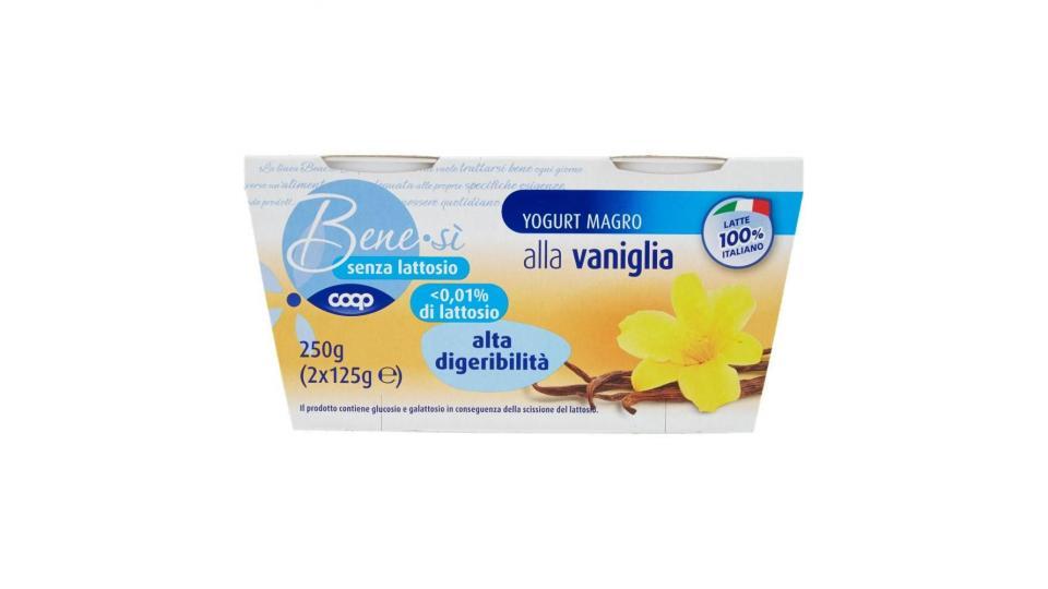 Senza Lattosio Yogurt Magro Alla Vaniglia Alta Digeribilità