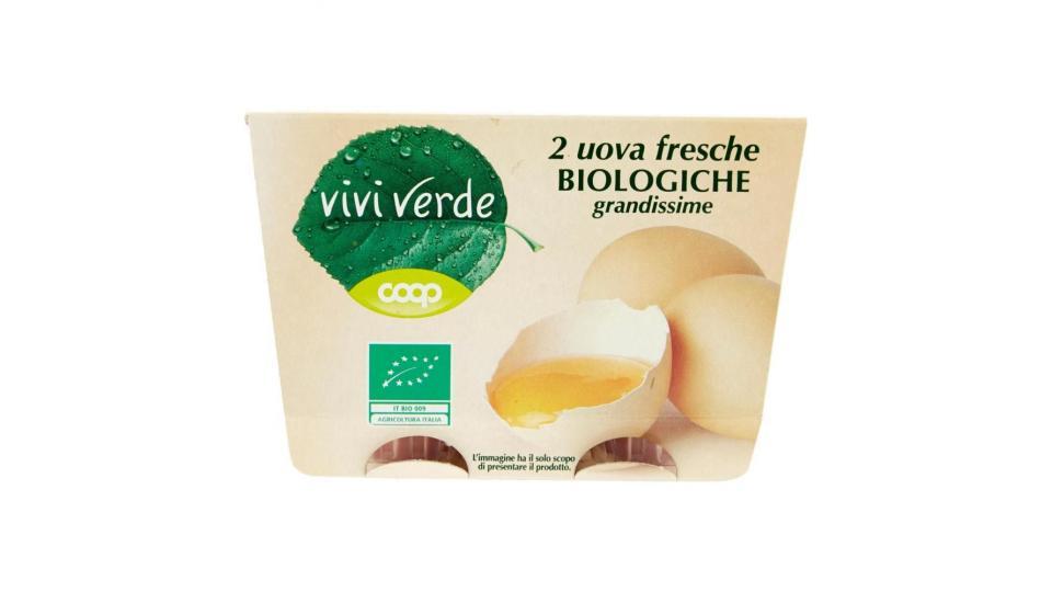 2 Uova Fresche Biologiche Grandissime