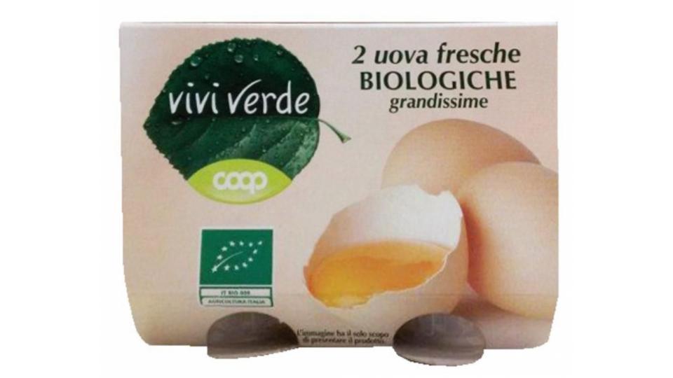 2 Uova Fresche Biologiche Grandissime