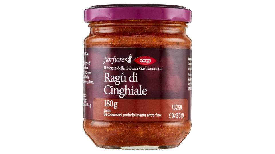 Ragù Di Cinghiale