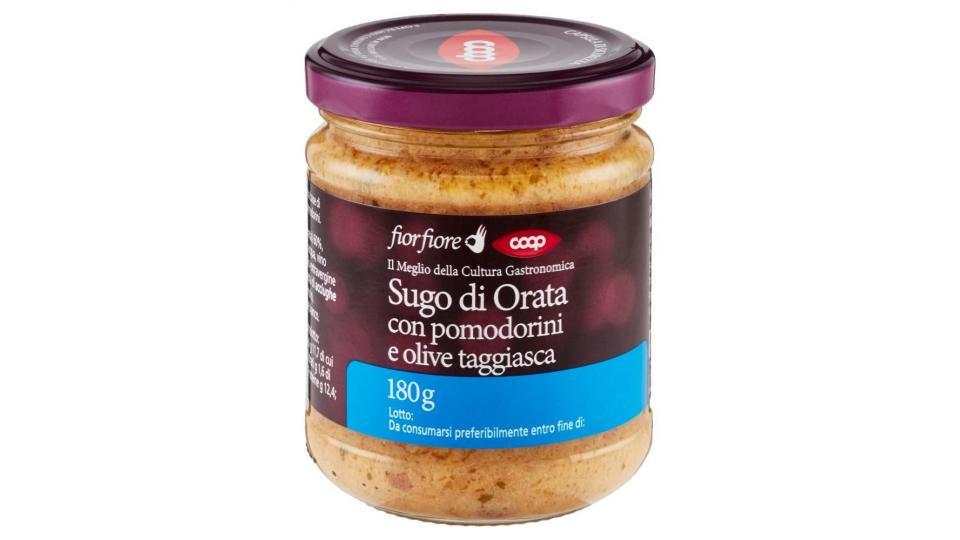 Sugo Di Orata Con Pomodorini E Olive Taggiasca