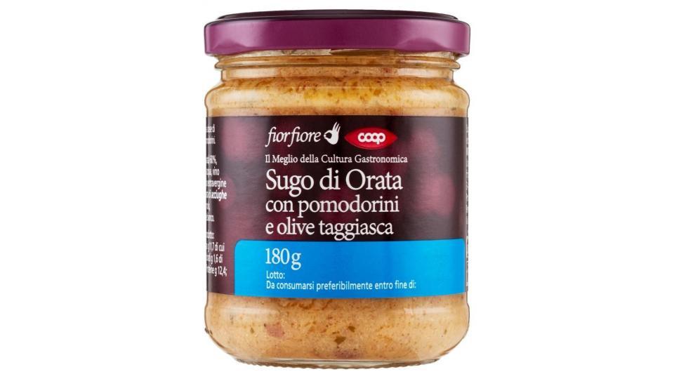 Sugo Di Orata Con Pomodorini E Olive Taggiasca