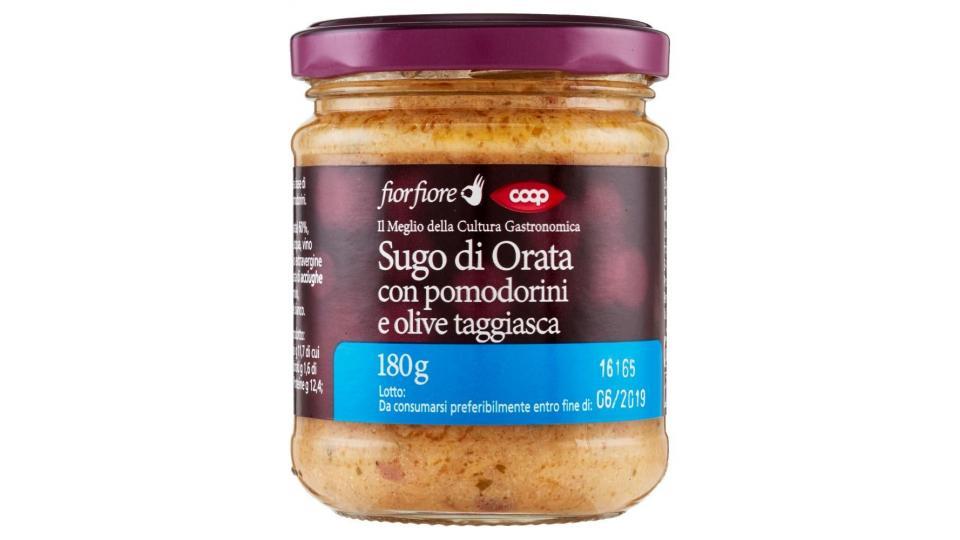 Sugo Di Orata Con Pomodorini E Olive Taggiasca