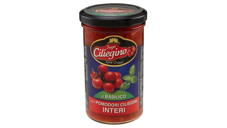 Torre Chiara Sigillo Oro Sugo Ciliegino Al Basilico Con Pomodori Ciliegini Interi