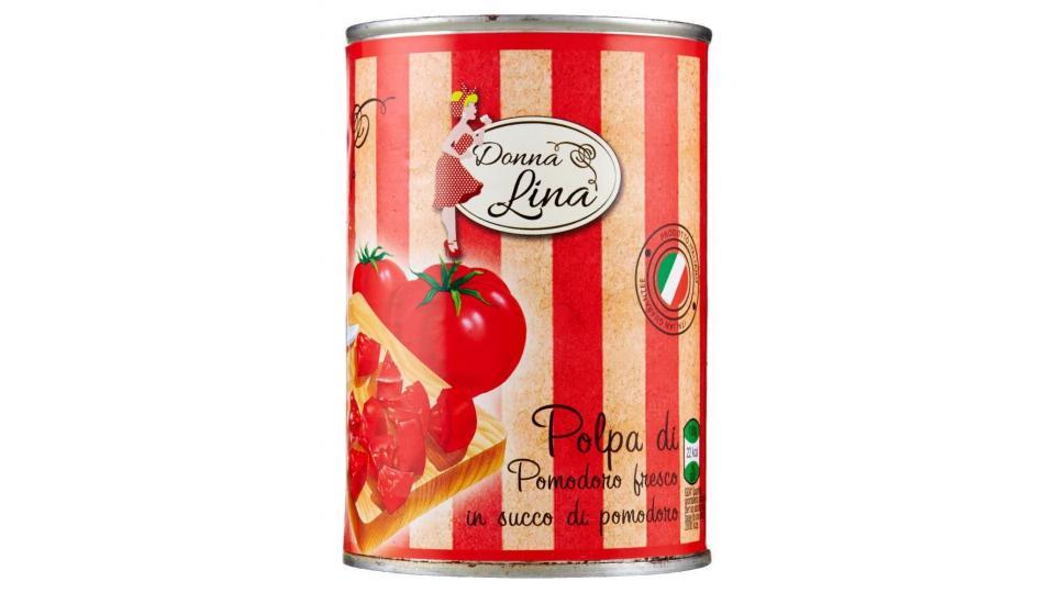Donna Lina Polpa Di Pomodoro Fresco In Succo Di Pomodoro