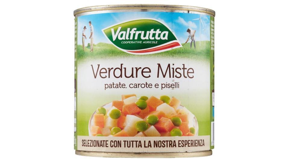 Valfrutta Verdure Miste Patate, Carote E Piselli