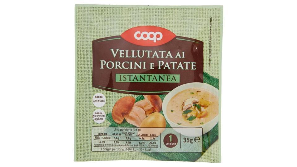 Vellutata Ai Porcini E Patate Istantanea