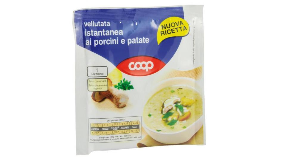 Vellutata Ai Porcini E Patate Istantanea