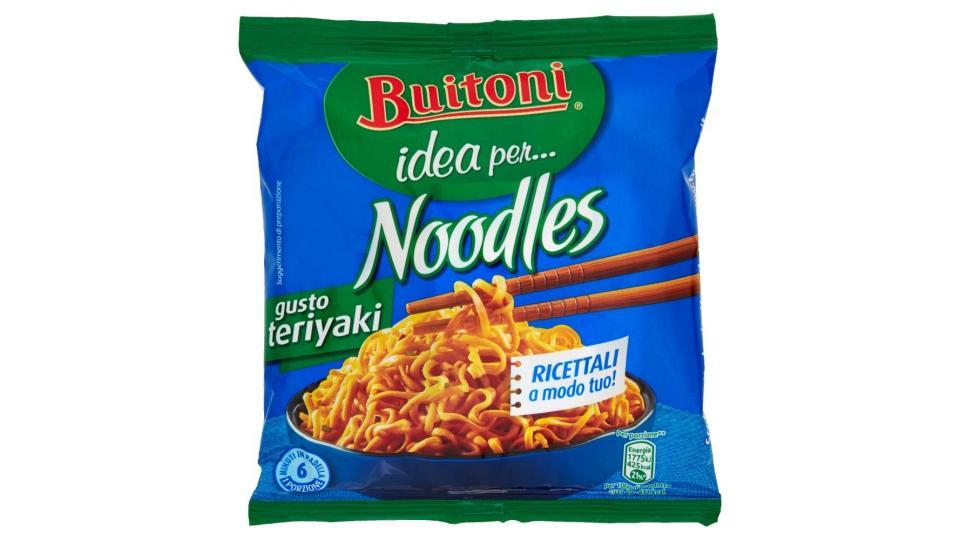 Buitoni Idea Per Noodles Gusto Teriyaki Noodles Istantanei E Condimento