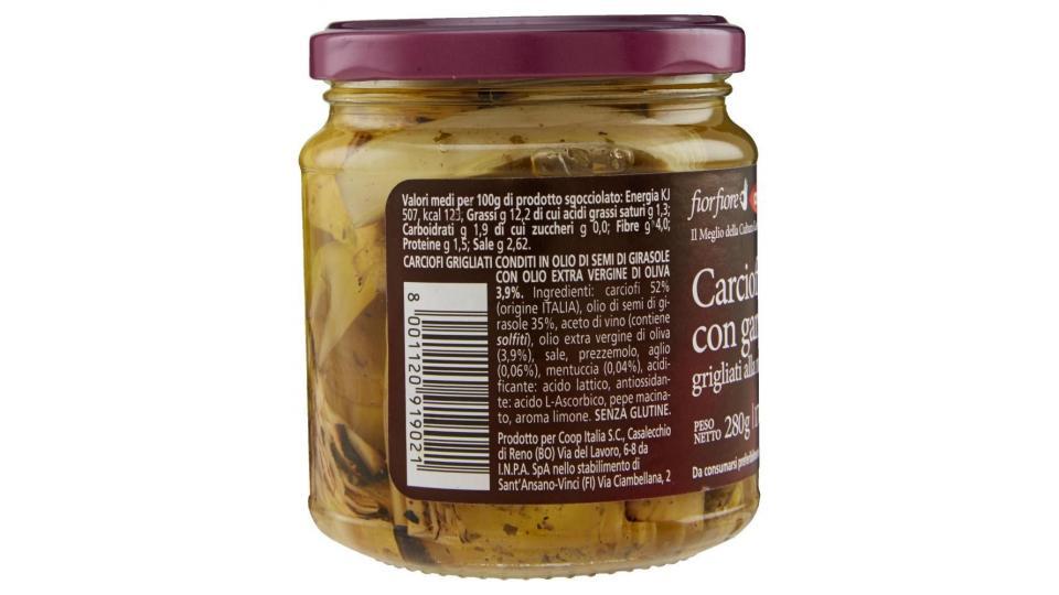 Carciofi Con Gambo Grigliati Alla Romana