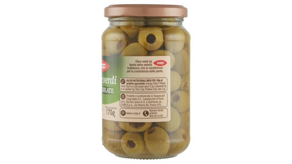 Citres olive verdi snocciolate