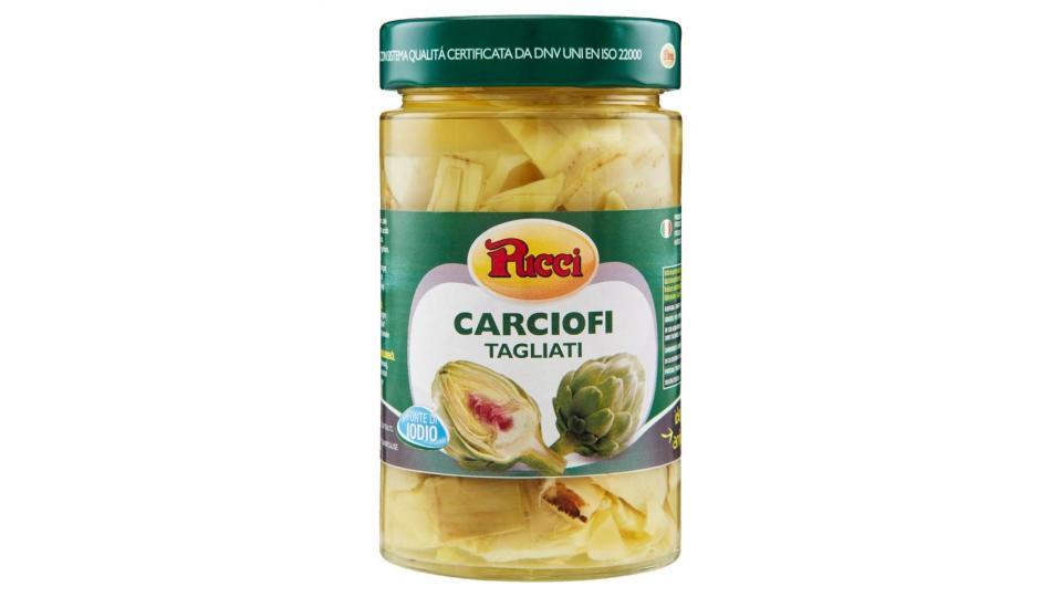 Ponti carciofi tagliati