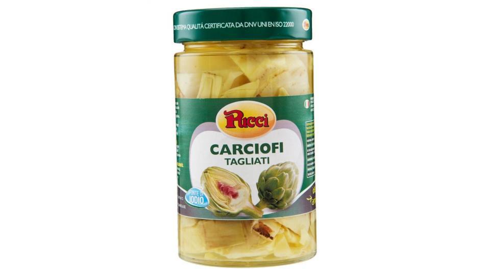 Ponti carciofi tagliati