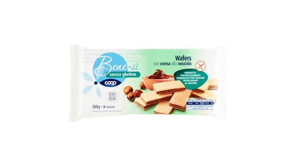 Senza Glutine Wafers Con Crema Alla Nocciola