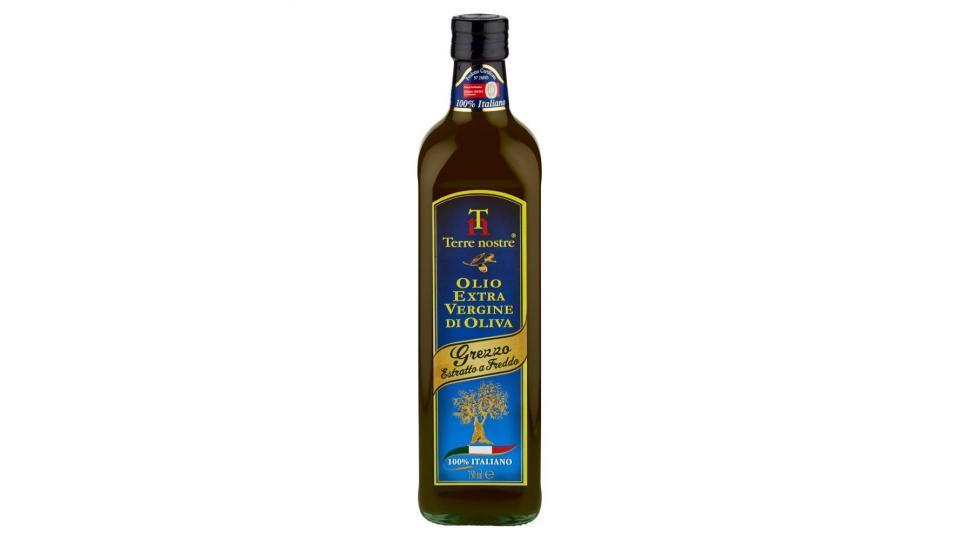 Terre Nostre Olio Extra Vergine Di Oliva Grezzo Estratto A Freddo 100% Italiano