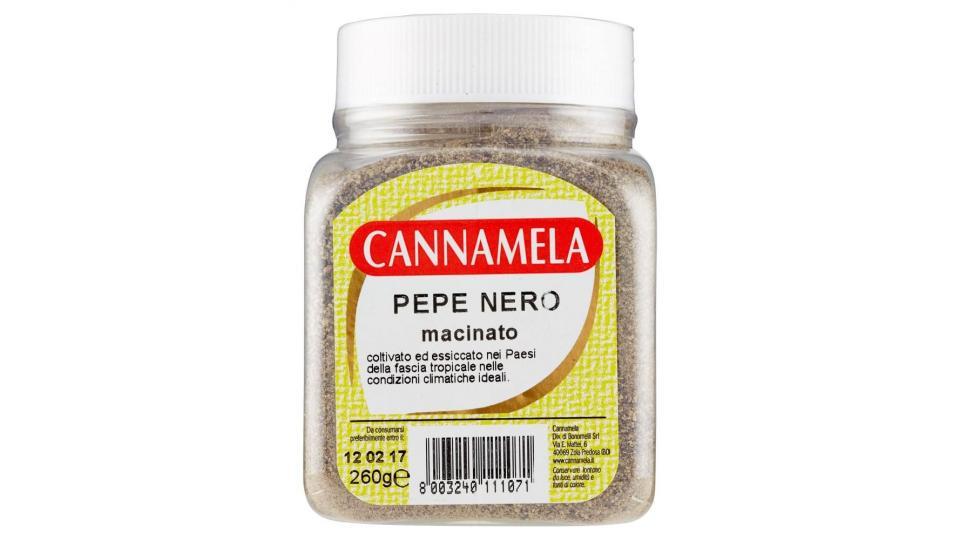 Cannamela Pepe Nero Macinato 260 G Pet