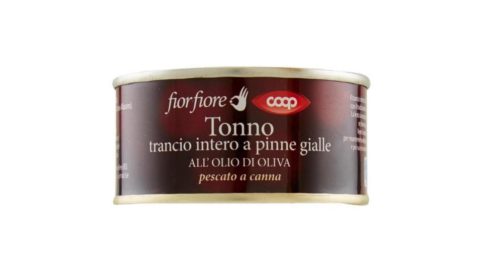 Tonno Trancio Intero A Pinne Gialle All'olio Di Oliva