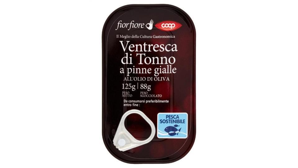 Ventresca Di Tonno A Pinne Gialle All'olio Di Oliva