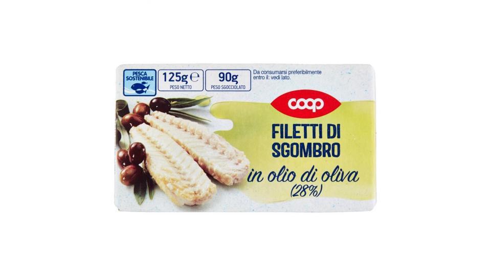 Filetti Di Sgombro In Olio Di Oliva (28%)