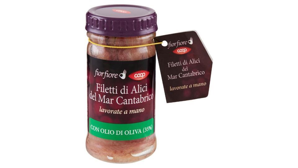 Filetti Di Alici Del Mar Cantabrico Con Olio Di Oliva (35%)