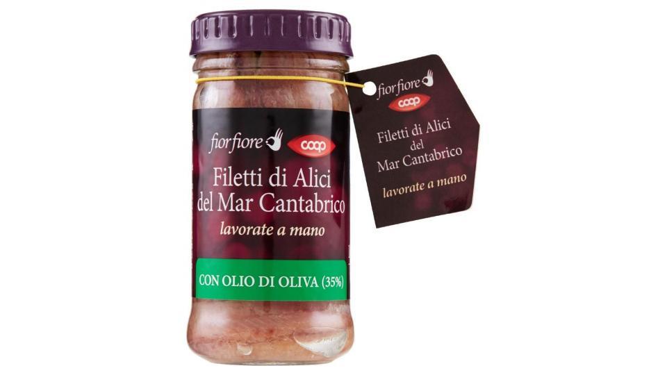 Filetti Di Alici Del Mar Cantabrico Con Olio Di Oliva (35%)