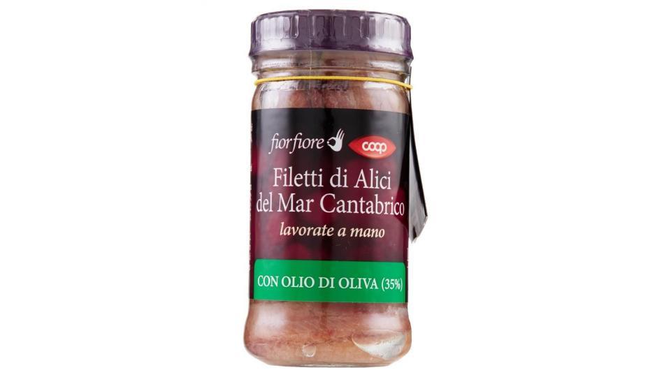 Filetti Di Alici Del Mar Cantabrico Con Olio Di Oliva (35%)