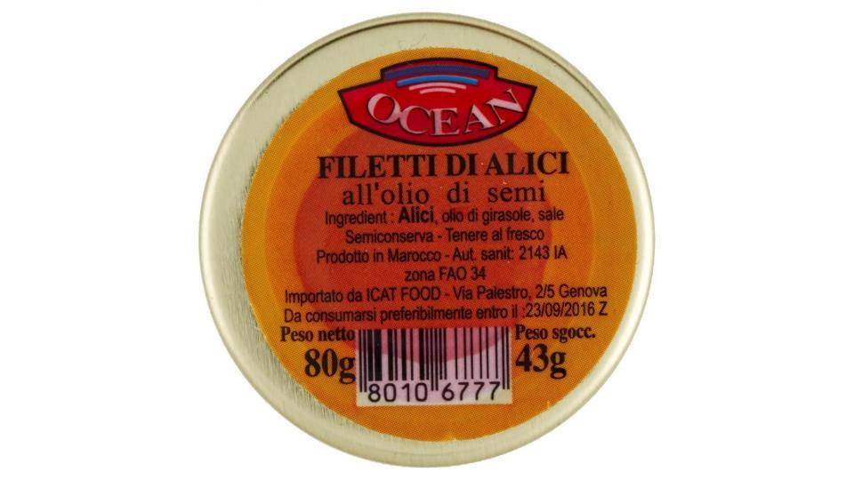 Ocean Filetti Di Alici All'olio Di Semi