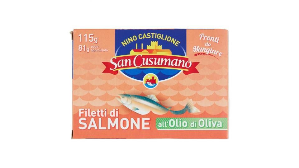 San Cusumano Filetti Di Salmone In Olio D'oliva