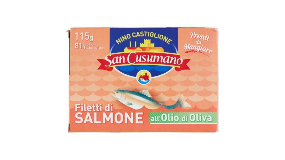 San Cusumano Filetti Di Salmone In Olio D'oliva